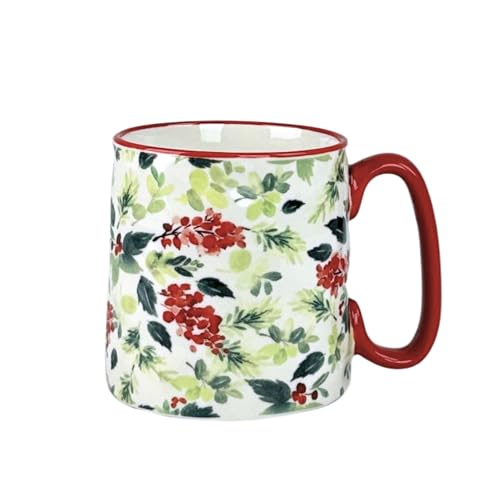 Set of 4 Holly Mug Q592205