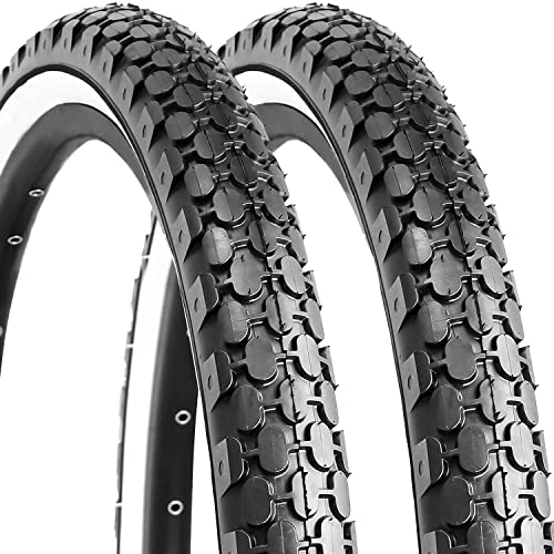 2 Pack 24/26x2.125 Inch Folding Replacement Bike Tire U80517