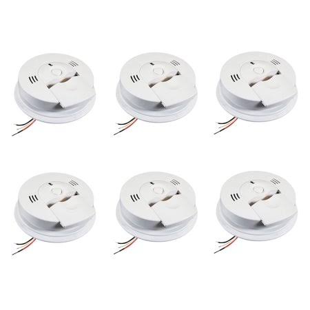 Hardwired Combination Carbon Monoxide & Smoke Alarm - 6 Pack V868945