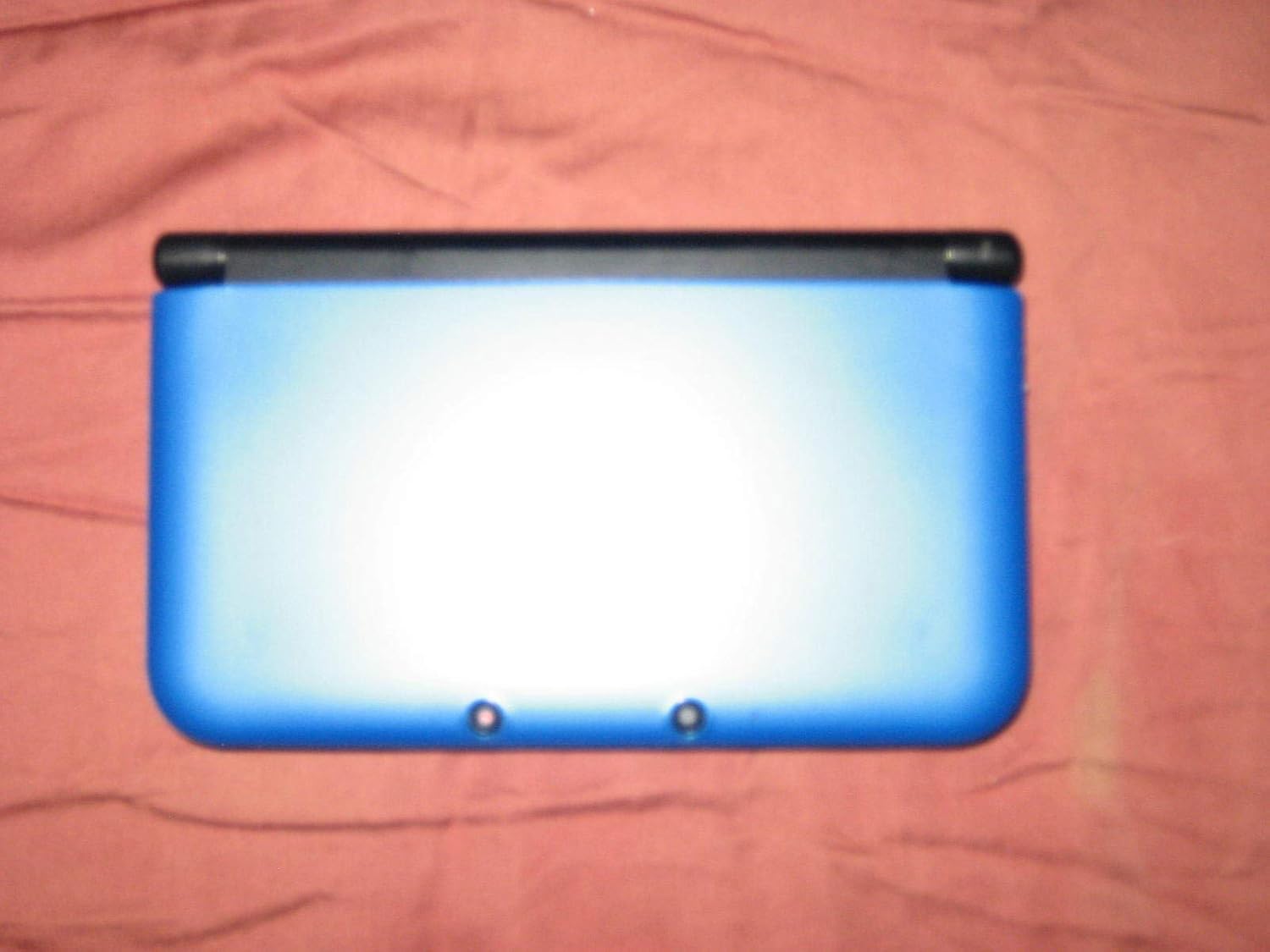 Blue Black 3DS XL with Mario Kart 7 Pre-Installed D122
