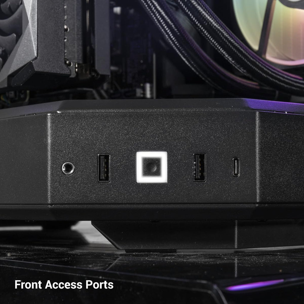 Black Gaming PC Desktop Intel Core i9 13900KF NVIDIA GeForce RTX 4070 12GB 32GB DDR5 1TB NVMe Windows 11 Home K4362