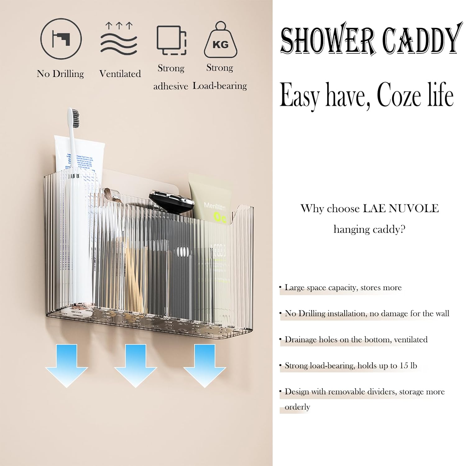 Clear Plastic Stackable Cabinet Door Organizer C30128