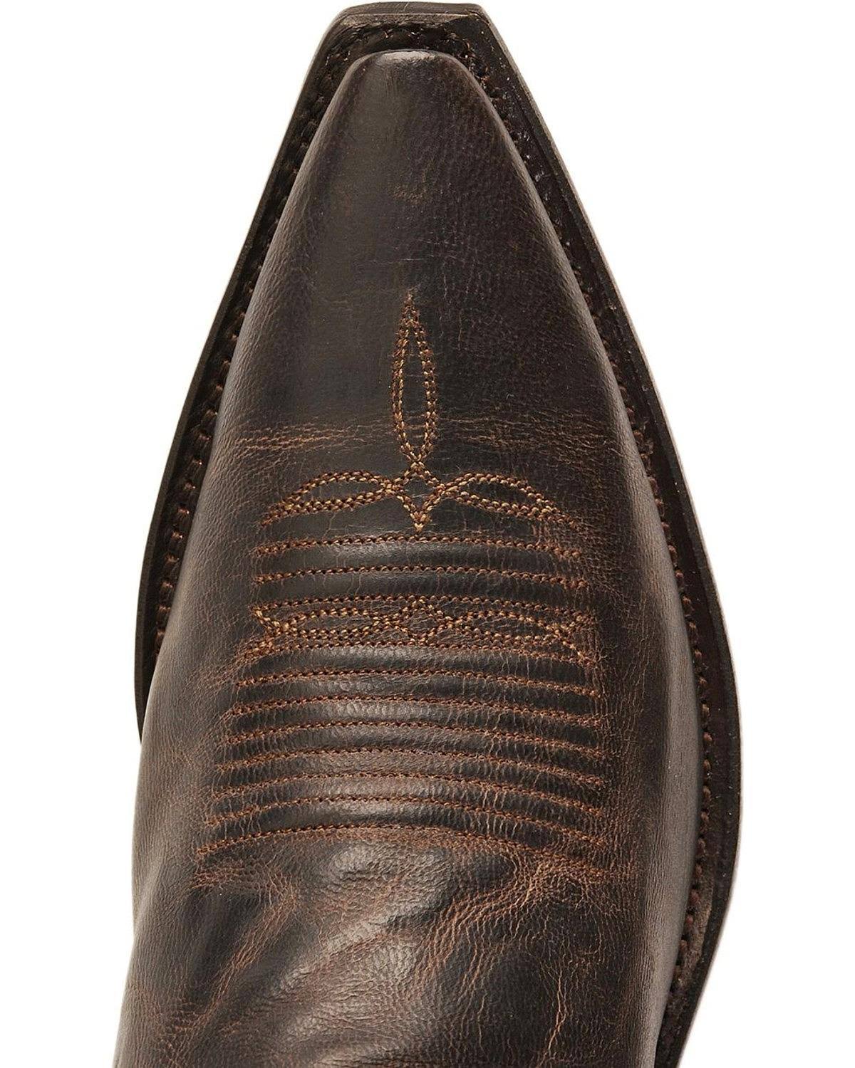 Chocolate Madras Goat Cowboy Boots R55975