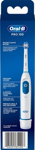 Blue and White Battery Powered Electric Toothbrush I9393