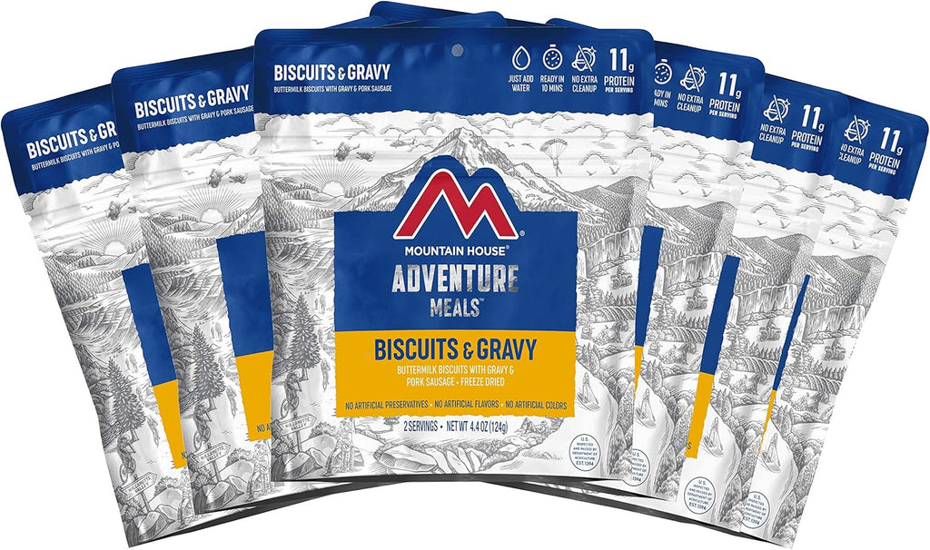 6-Pack Freeze Dried Biscuits & Gravy X724357