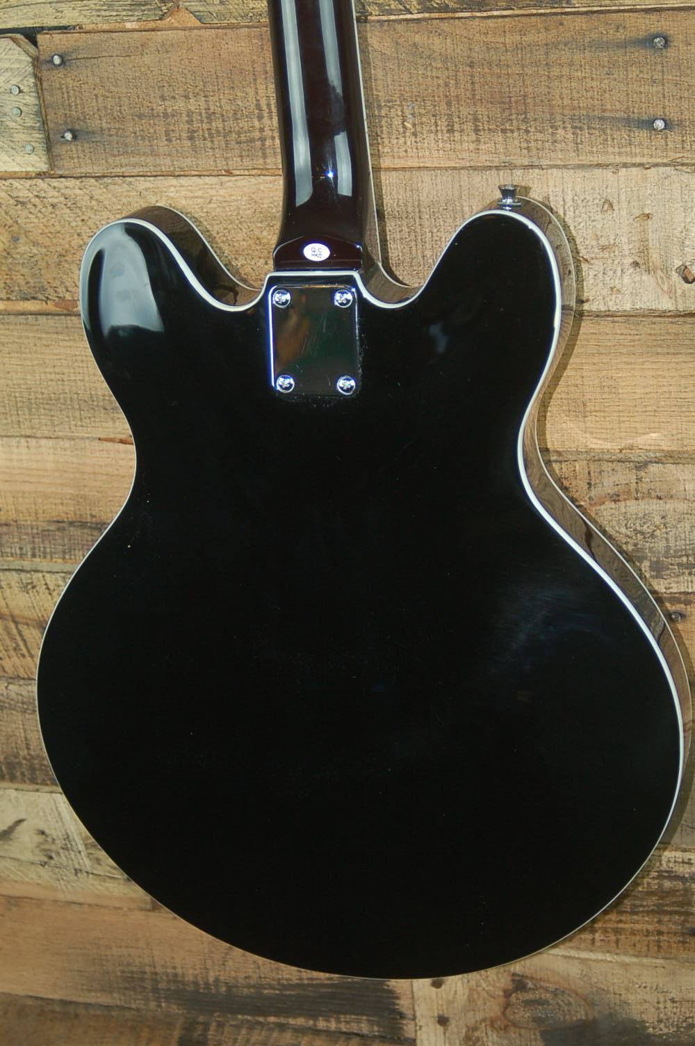 Sunburst Semi Hollowbody Electric Guitar Z1254