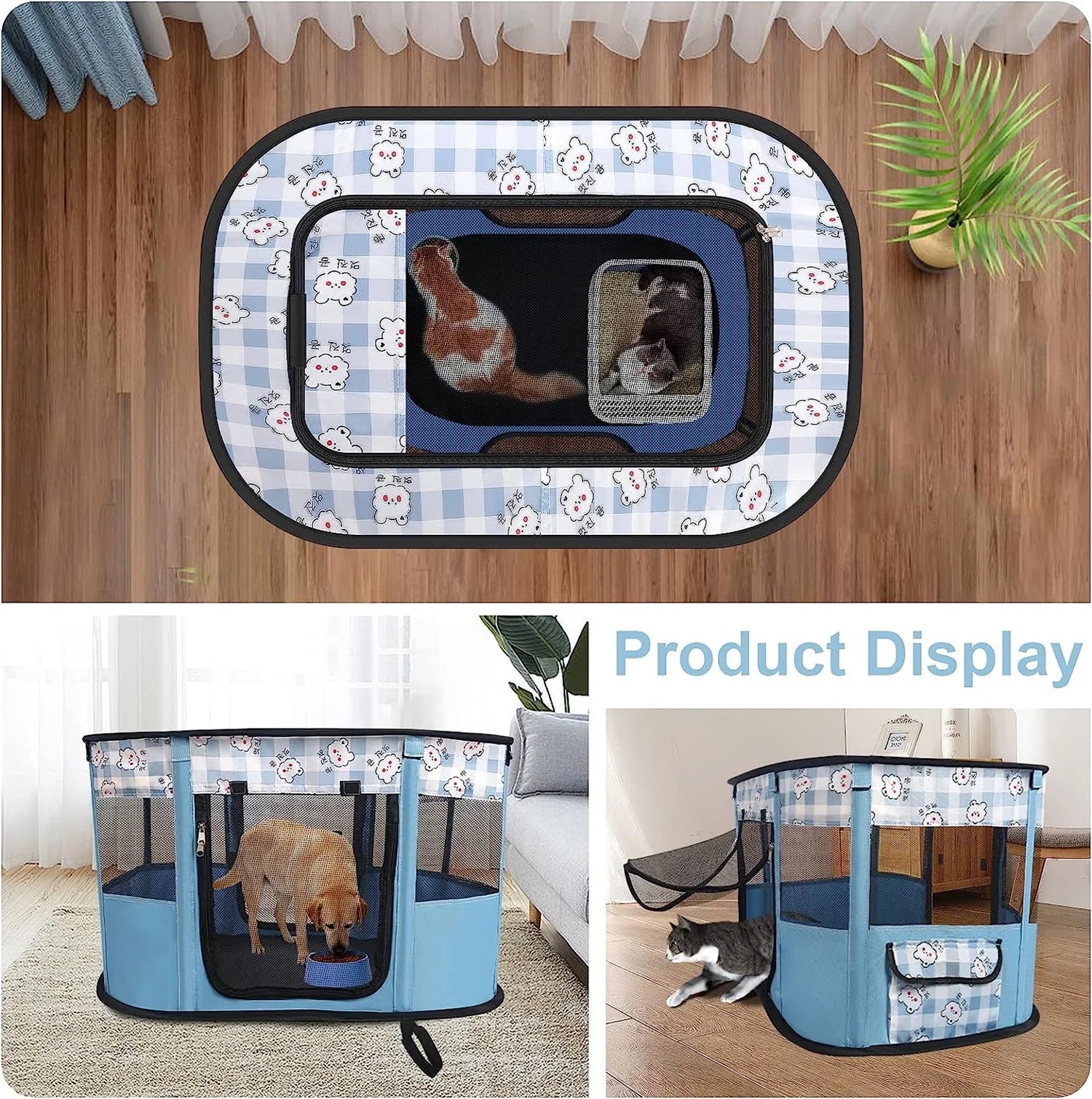 Medium Collapsible Dog Crate Y326