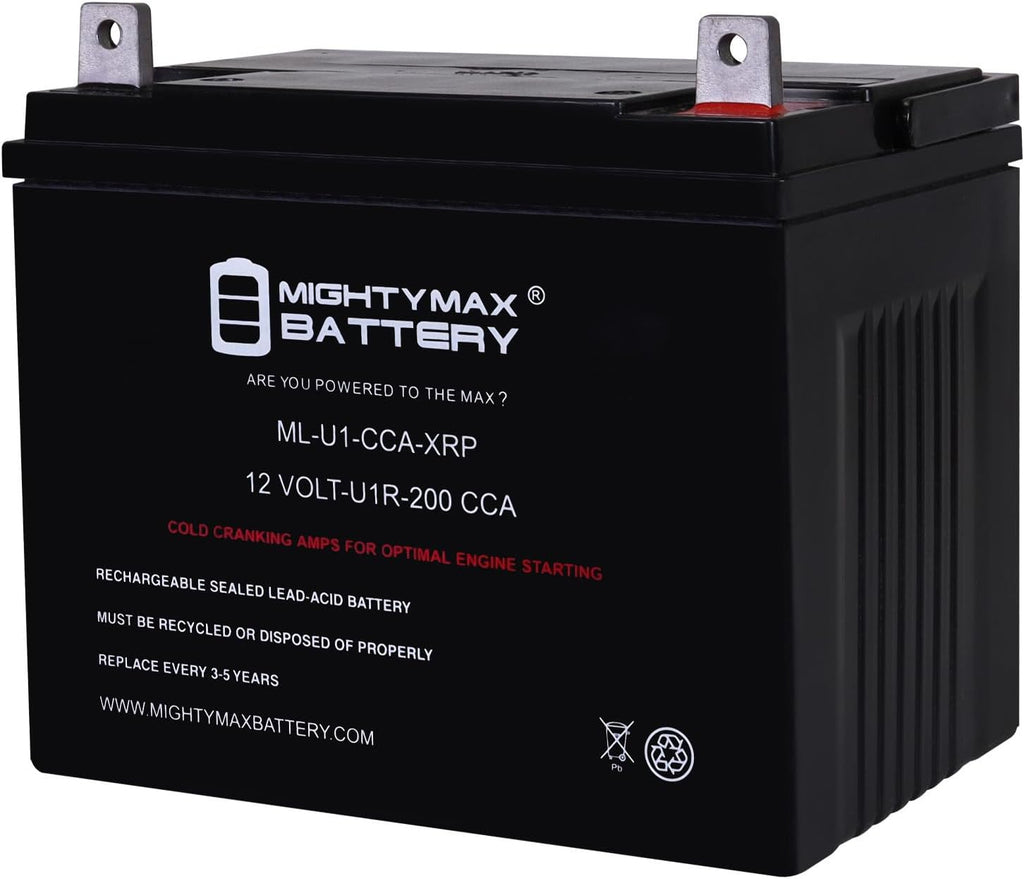 12V 200CCA Replacement Battery R910