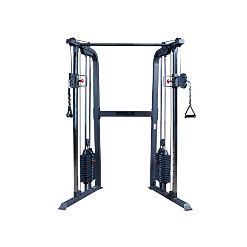 Cable Crossover Exercise Machine with Dual Weights Stack R681525