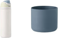 Insulated Stainless Steel Water Bottle with Straw and Silicone Boot X700484