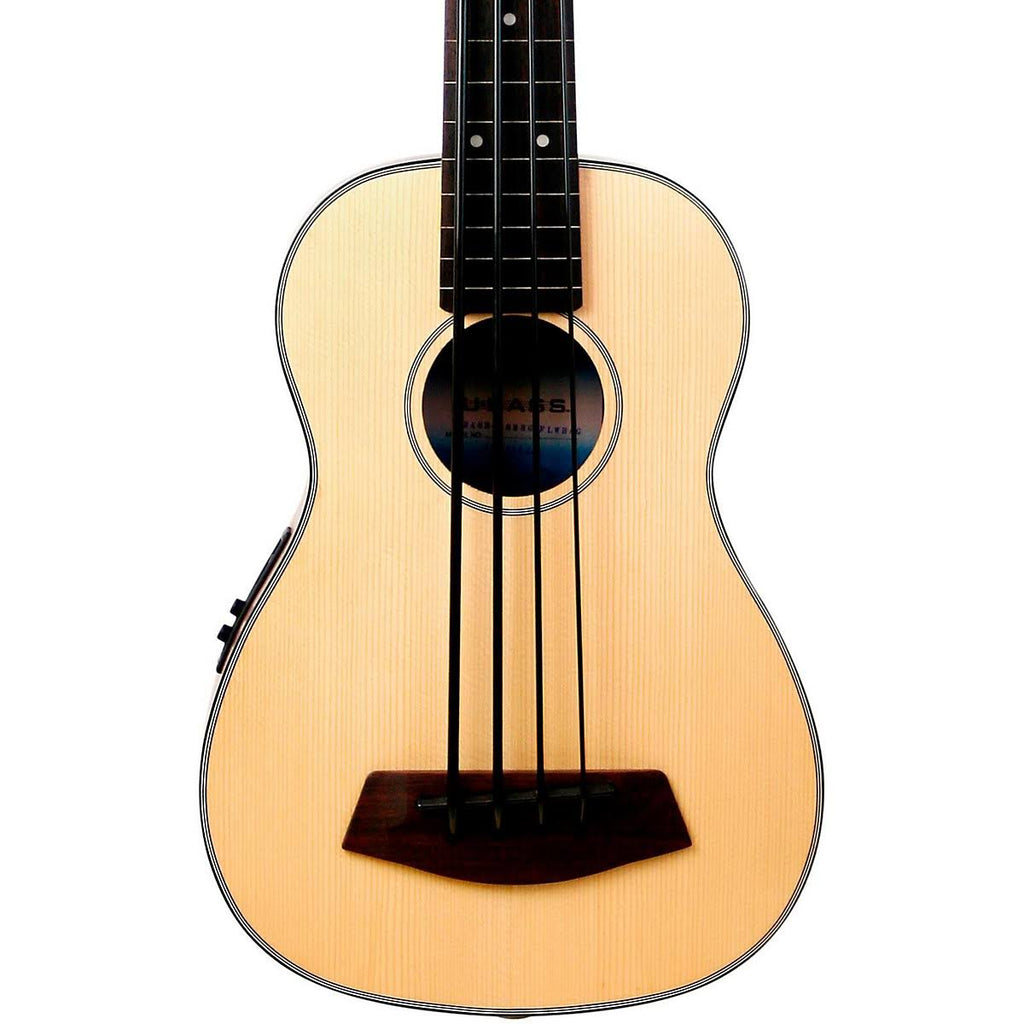 Solid Spruce Mahogany U-Bass Ukulele W500313