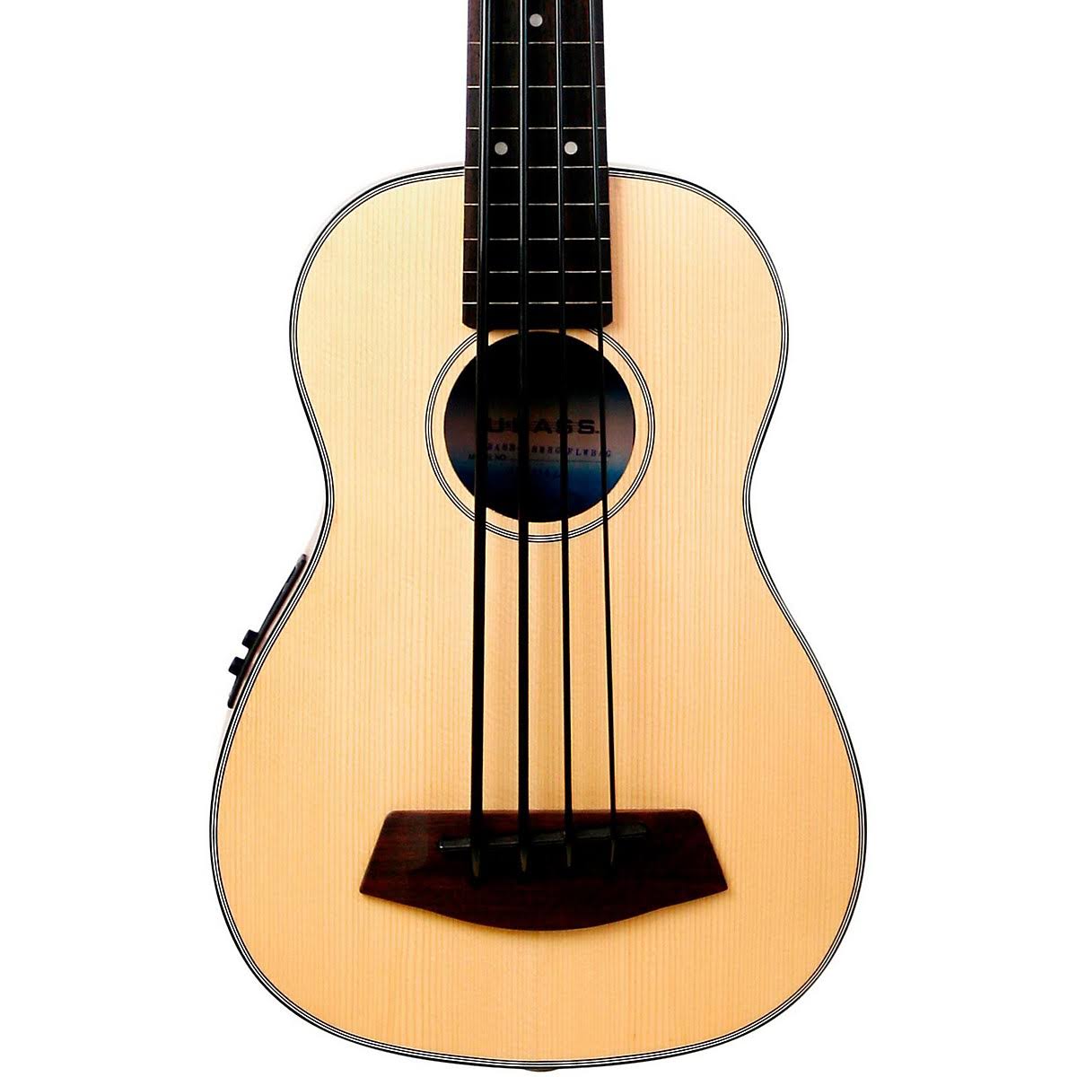 Solid Spruce Mahogany U-Bass Ukulele W500313