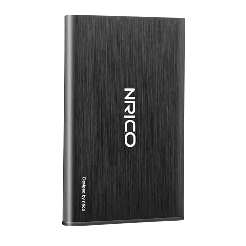 Ultra Slim 500GB Portable External Hard Drive HDD Storage Black P896