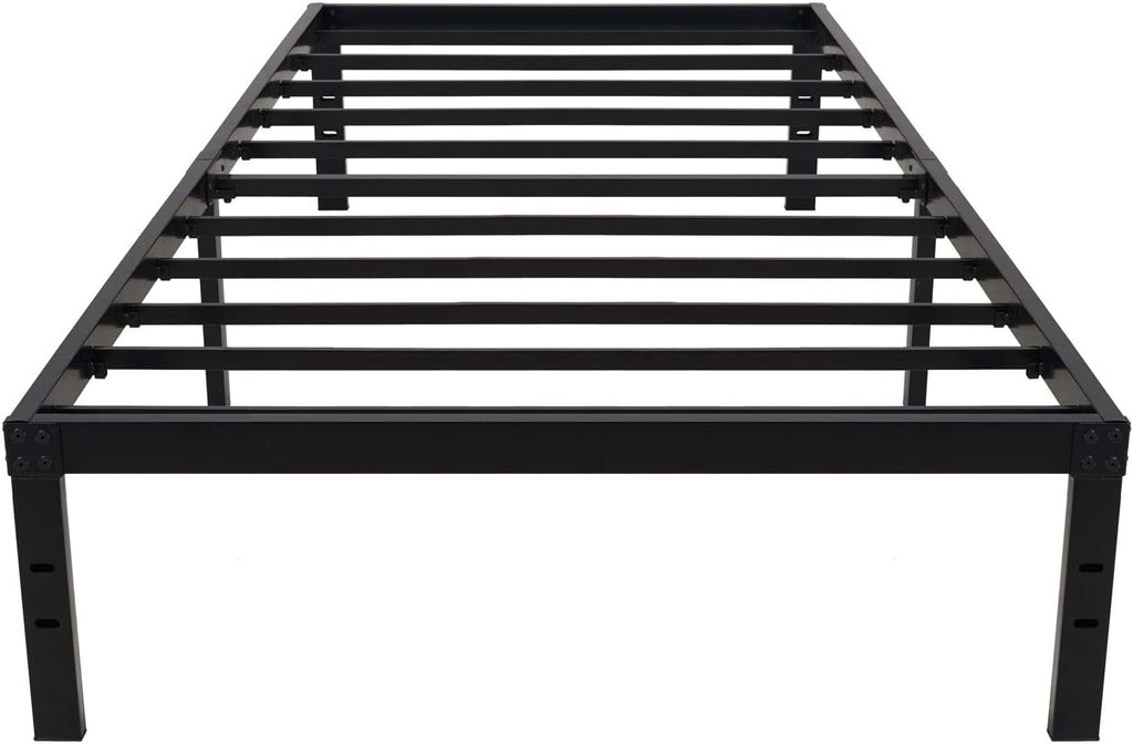 Black Metal Platform Bed Frame Cal King M94873