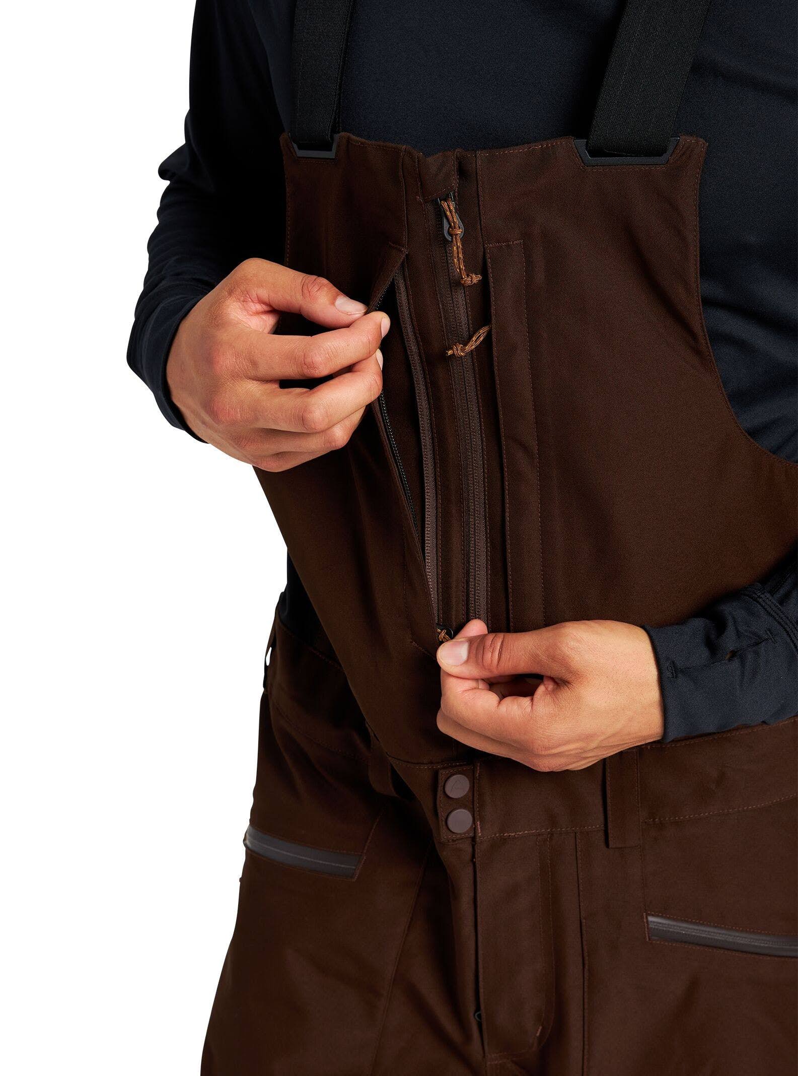 Seal Brown L GORE-TEX Bib Pant D962