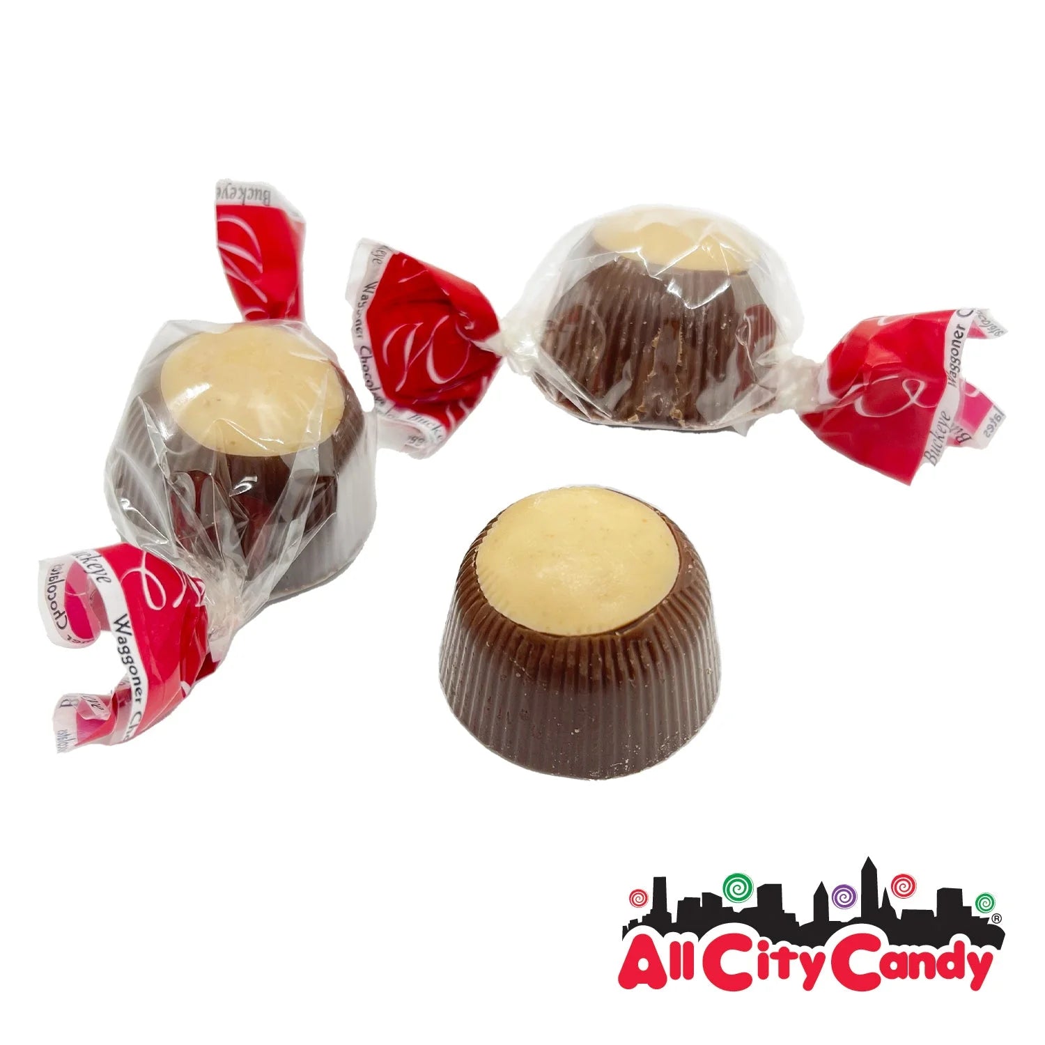 Milk Chocolate & Peanut Butter Buckeye Candy Bulk Bags Z751