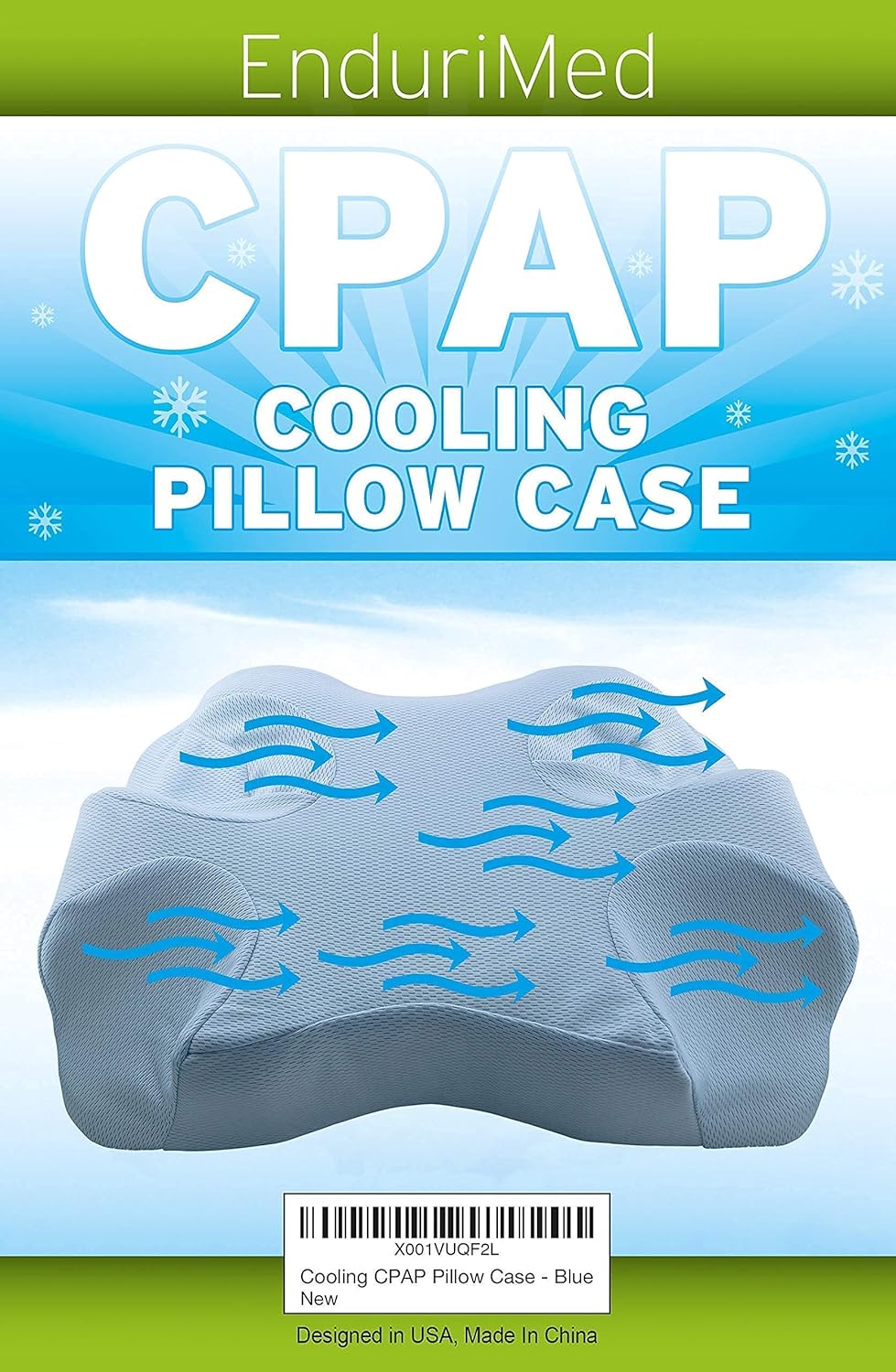 CPAP Pillow Bundle with Cooling Fabric Case E300