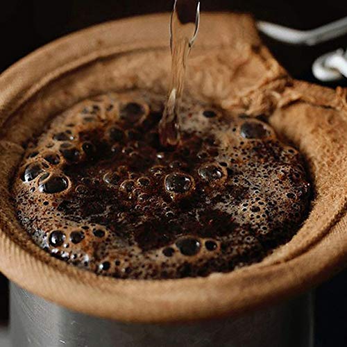 Reusable Coffee Mesh Filter Bag With Stainless Steel Handle R48943