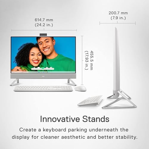 24-inch All in One Desktop with FHD Display, Intel Core i3, 8GB DDR4 RAM, 256GB SSD, Silver O99519