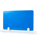 White 12x20 Acrylic Desk Divider with Clips J876141