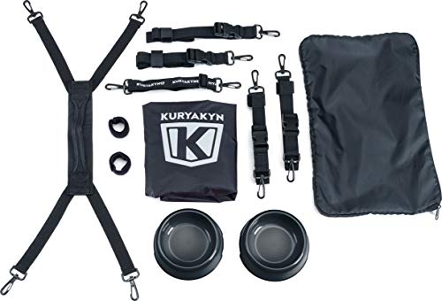 Black Large Motorcycle Pet Carrier Crate V637