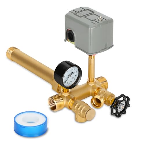 Pressure Tank Tee Kit with 1" Tee & 40-60Psi Pressure Switch Z349643