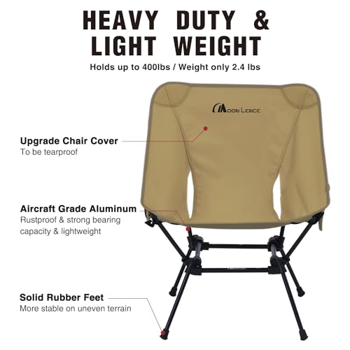 Compact Camping Chair with Side Pockets T84796