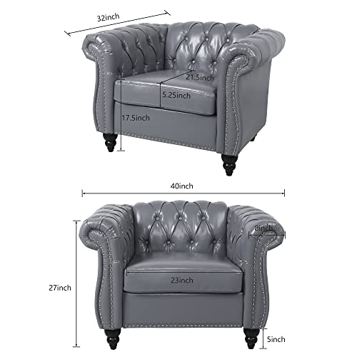 Beige Velvet Sofa Loveseat Chair 3 Piece Set W6541