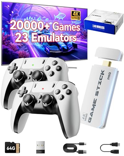 4K HDMI Retro Gaming Console with 20,000+ Built-in Classic Video Games T95170