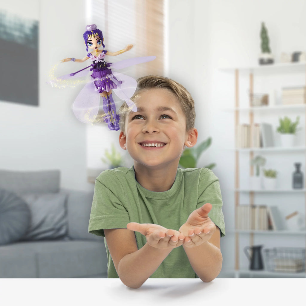 Purple Magical Flying Pixie Toy H6694