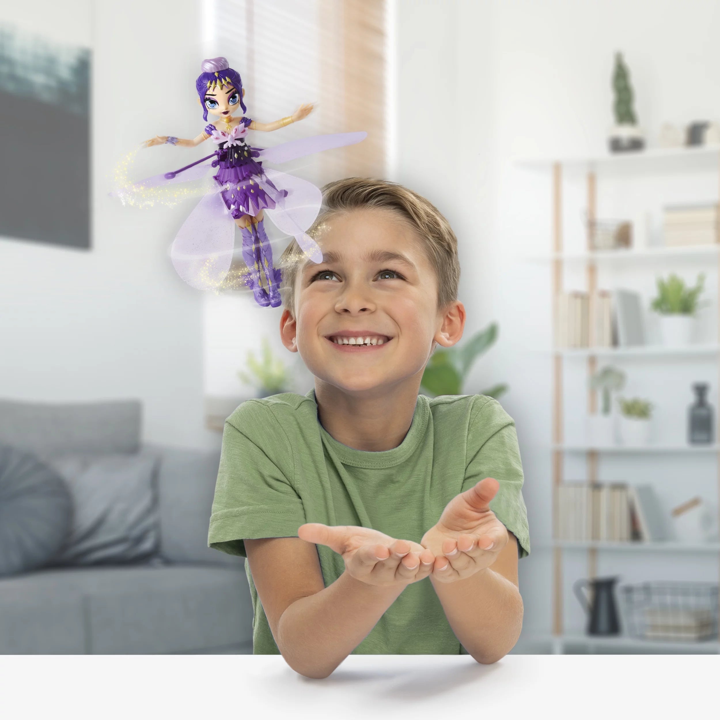 Purple Magical Flying Pixie Toy H6694