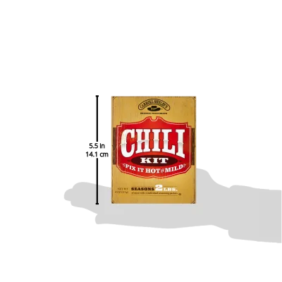 (4 pack) Chili Kit, 3.65 oz B625