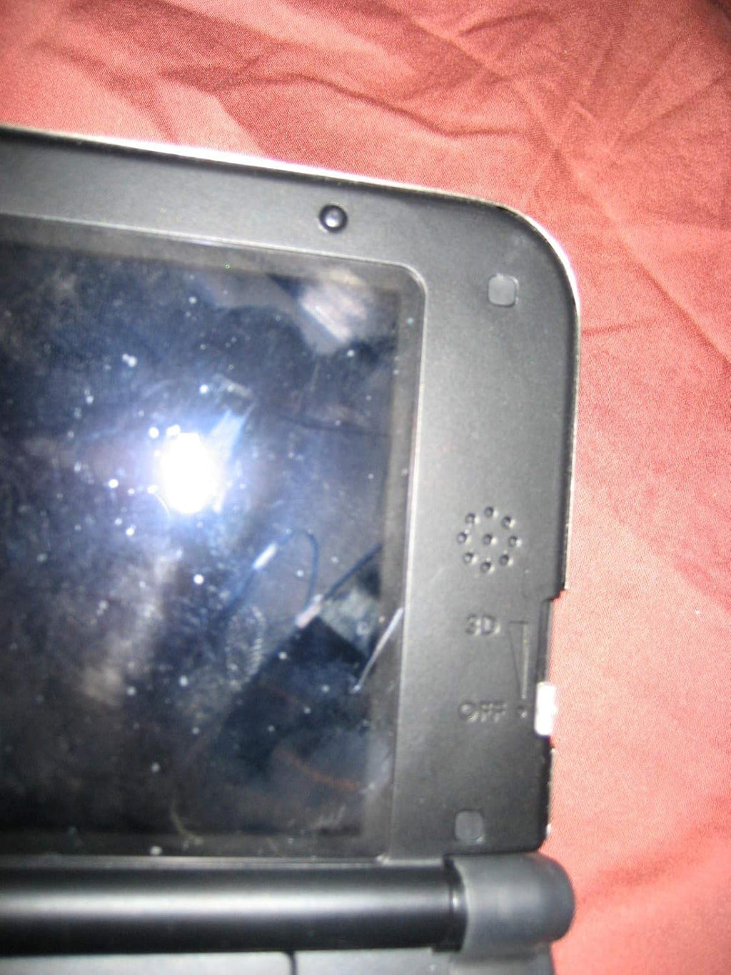 Blue Black 3DS XL with Mario Kart 7 Pre-Installed D122