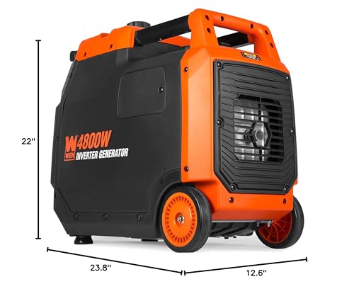 4800-Watt Dual Fuel Portable Inverter Generator P80037