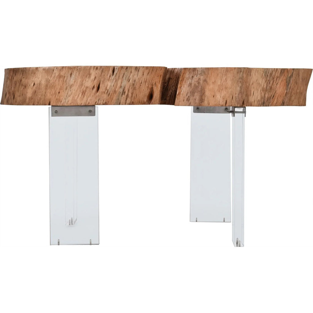 Acacia Wood Top Coffee Table W2482
