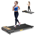 Under Desk Walking Treadmill with 265LBS Weight Capacity, 2 in 1 Portable Compact Treadmill U3159