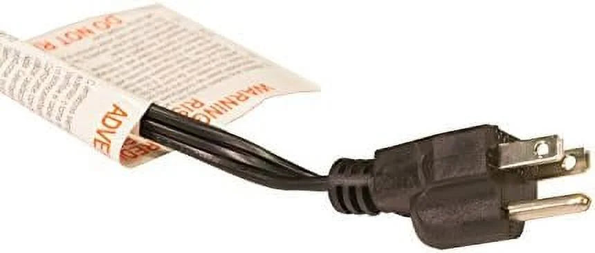 Electric Heater with 3-Prong Grounded Plug L70710