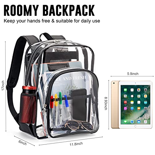 Clear TPU Heavy Duty Backpack Q150054
