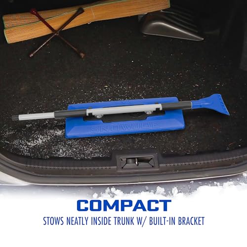 18-Inch Foam Head Snow Broom and Ice Scraper A33926