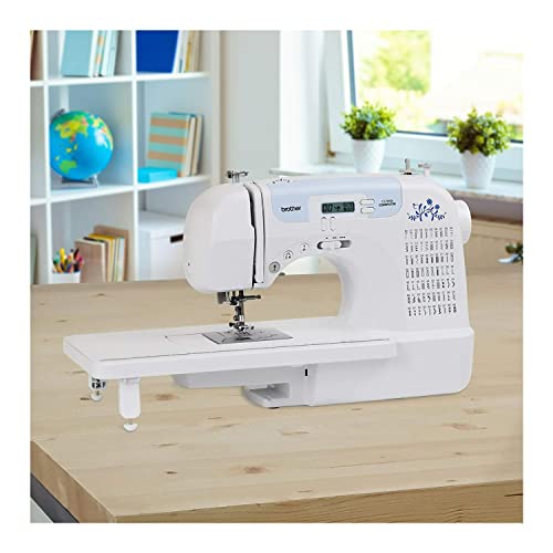 Computerized Sewing and Quilting Machine, 70 Built-in Stitches, White Y41760