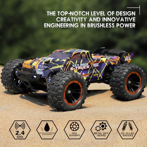 1/16 Scale 4WD Brushless RC Truck V5832