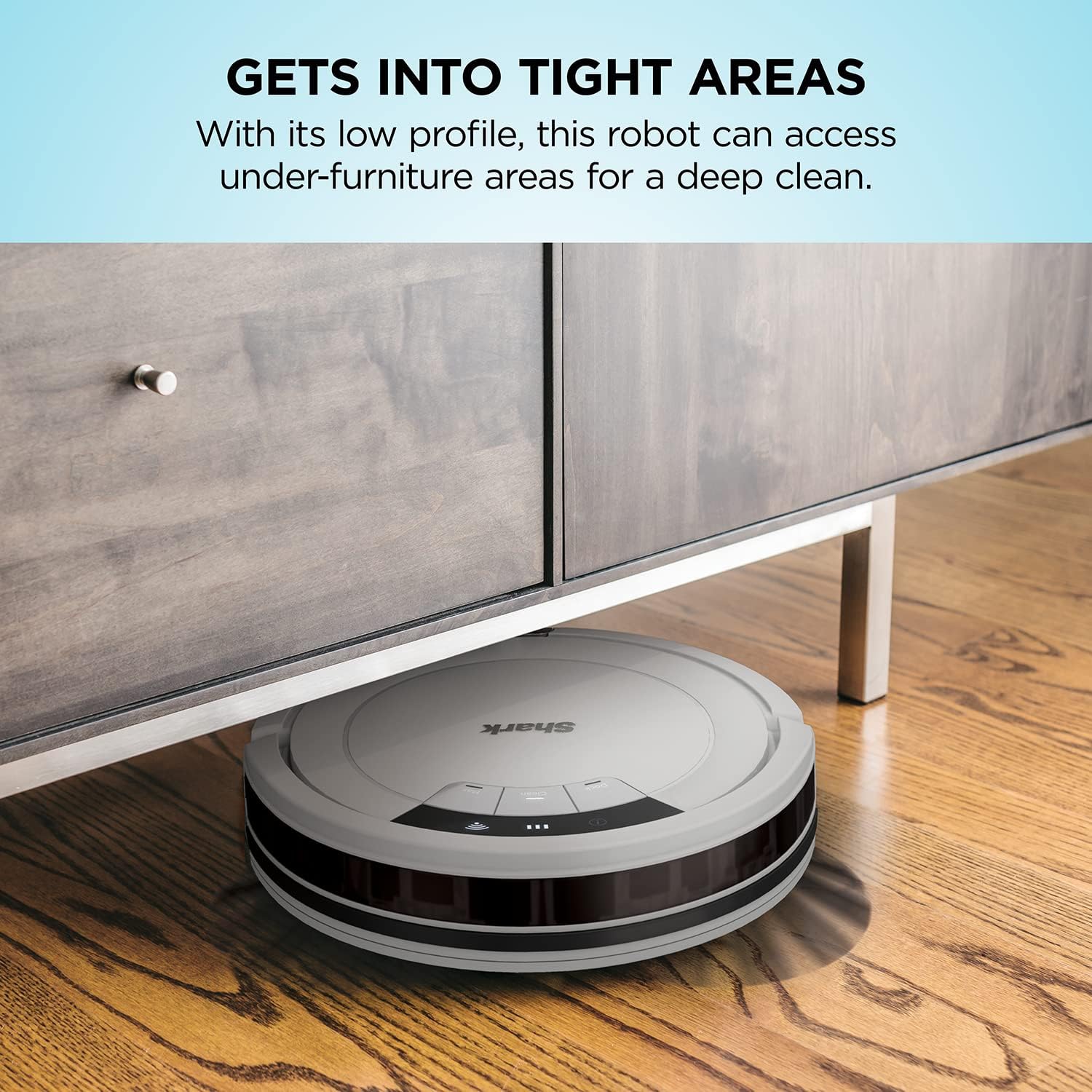 White Robot Vacuum D476