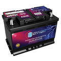 AGM Car Battery, Group Size 47, 12V 60 AH, 680 CCA E451805
