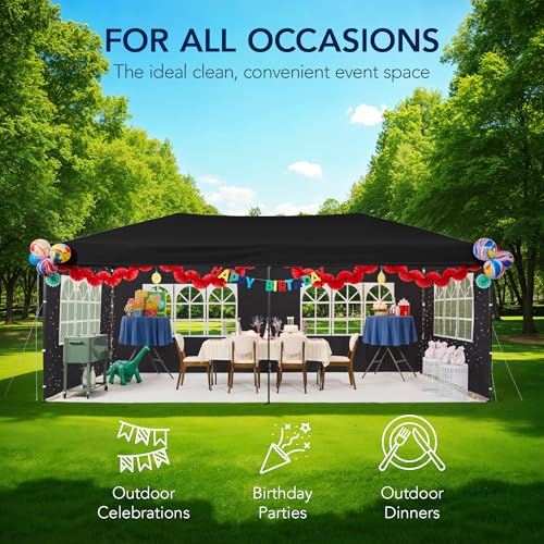 10x20 Heavy Duty Waterproof Outdoor Canopy Tent with Sidewalls L667