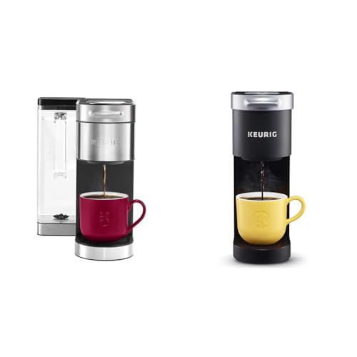 Single Serve K-Cup Pod Coffee Maker, 78oz Removable Reservoir, Stainless Steel V9093
