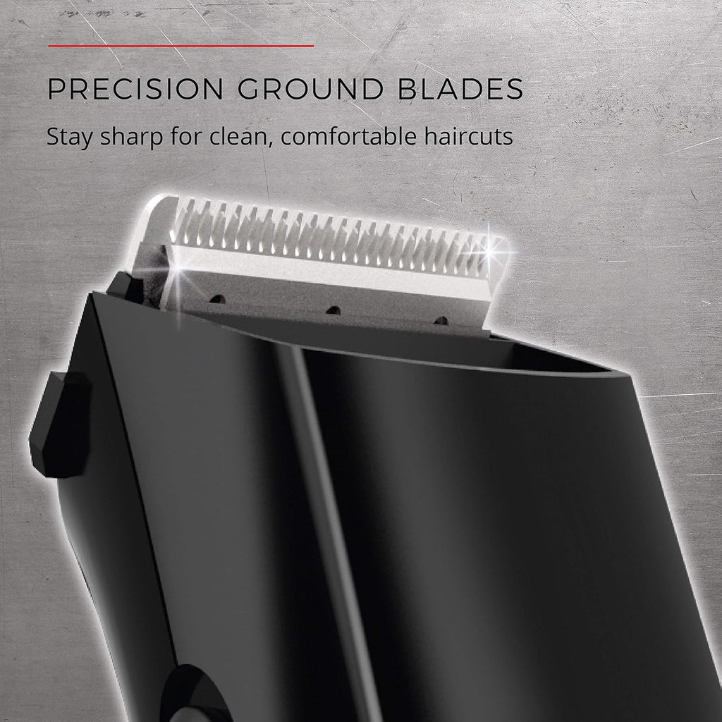 18 Piece Vacuum Haircut Kit with Removable Hair Chamber and Dual Motor J279