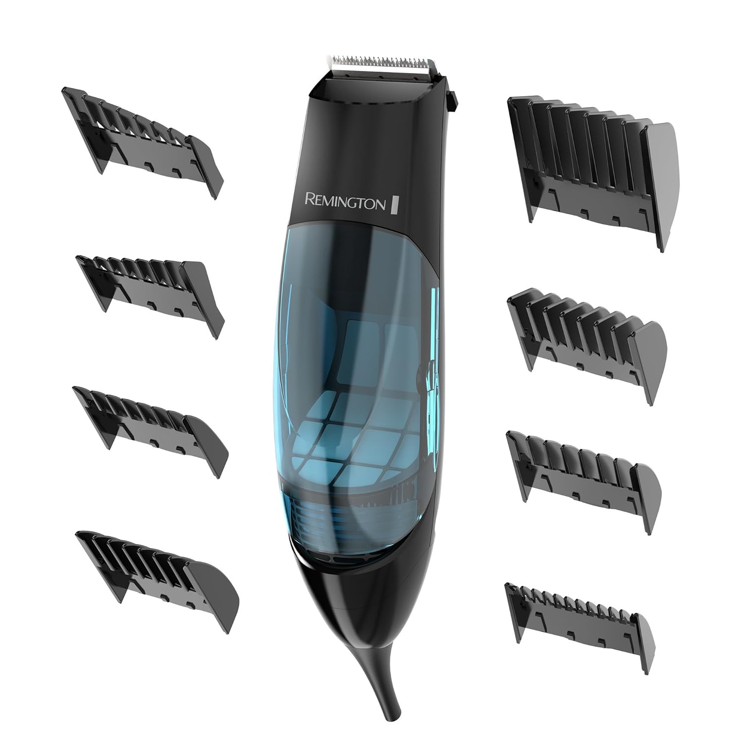 18 Piece Vacuum Haircut Kit with Removable Hair Chamber and Dual Motor J279