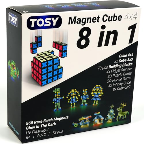 Magnet Cube 3x3 - 240 Magnets, 30 Blocks, 7in1 Toy Z824436