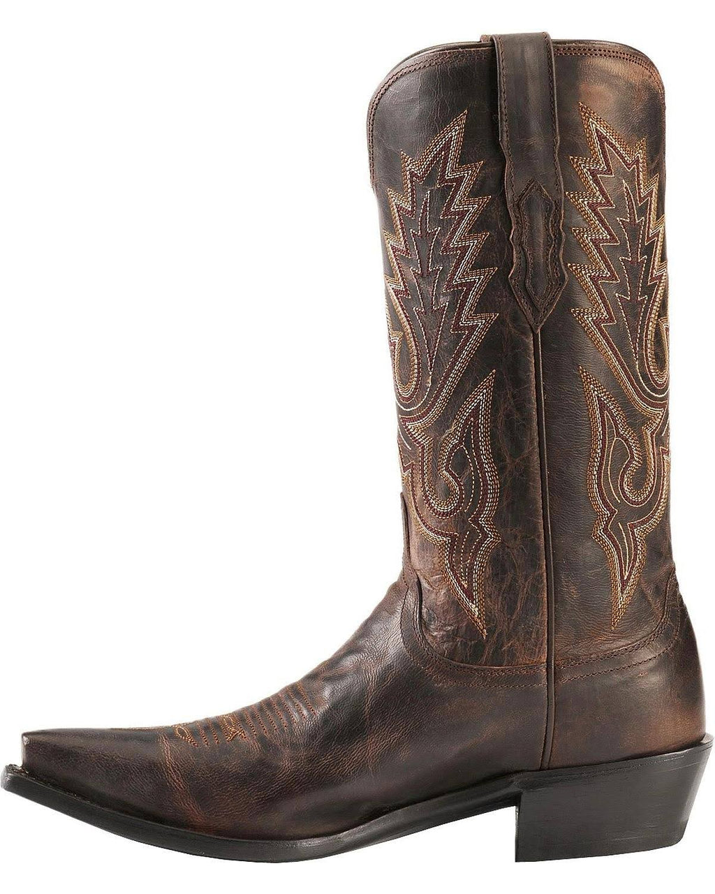 Chocolate Madras Goat Cowboy Boots R55975