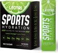 16 Sticks Electrolyte Powder Packets, Lime & Orange Flavor U723